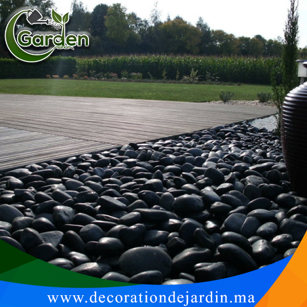 Galets Noirs Polis De Rivière - Lot De 10 Kg, Tailles 2 à 4 Cm, Décoration Jardin, Aquarium, Artisanat
