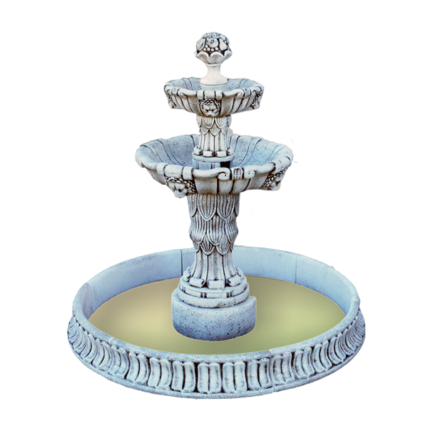 Fontaine Andalucia avec Etang