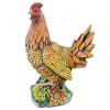 Poulet peint